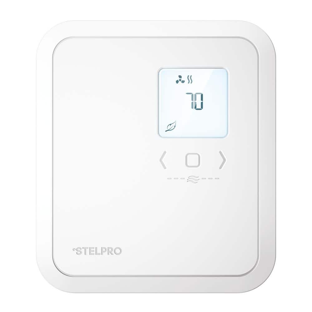 120/208/240-Volt 1250/2160/2500-Watt Non-Programmable Electronic Thermostats in White for Fan Heaters price history on PriceWatchPro