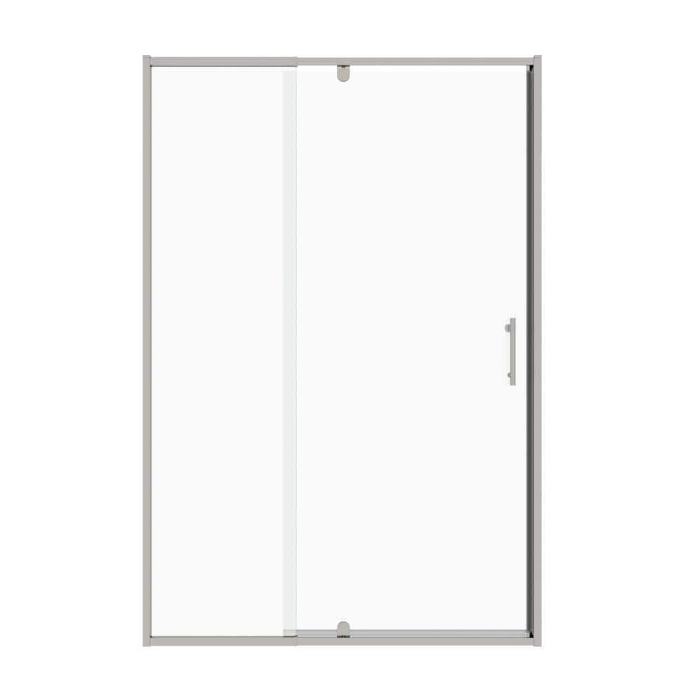 "50-54""W x 71""H Pivot Swing Shower Door, 1/4"" SGCC Glass, Reversible Polished Chrome Hardware" price history on PriceWatchPro