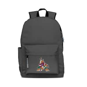 Arizona Coyotes 17 in. Gray Campus Laptop Backpack