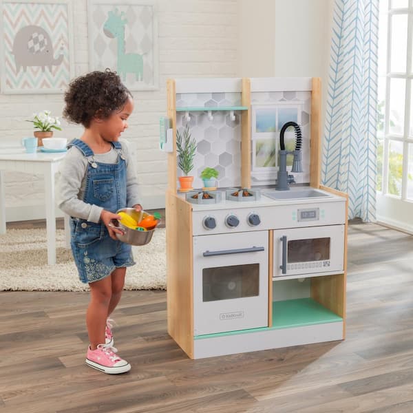 Kitchen Playsets Kidkraft Wooden Play Kitchen KidKraft Steam Clean
