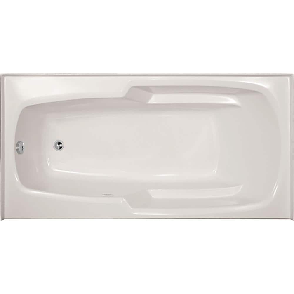 Entre 66 in. x 32 in. Rectangular Drop-in Bathtub in White price history on PriceWatchPro