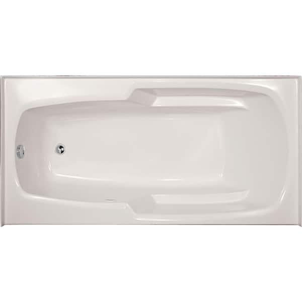 Hydro Systems Entre 66 in. x 32 in. Rectangular Drop-in Bathtub in White