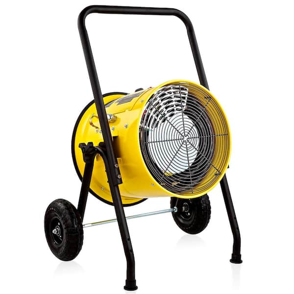 Dr Infrared Heater 15000-Watt Salamander Construction Single Phase 240-Volt Portable Fan Forced Electric Heater