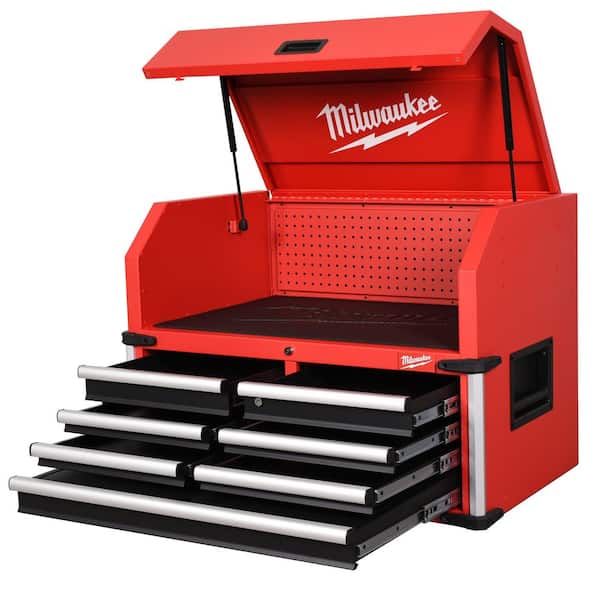 Milwaukee High Capacity 36 in. W x 22.1 in. D 7-Drawer Top Tool
