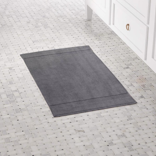 Chalice Gray Bath Mat – Covered By Rugs