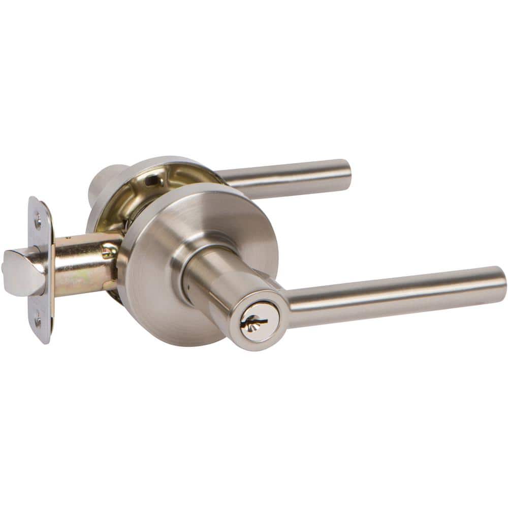 RD Series Contemporary Style Satin Nickel Straight Entry Door Handle price history on PriceWatchPro