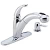 Delta Cicero Single-Handle Pull-Out Sprayer Kitchen Faucet with Soap ...