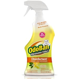 32 oz. Citrus Multi-Purpose Disinfectant Spray, Odor Eliminator, Sanitizer, Fabric Freshener, Mold Control