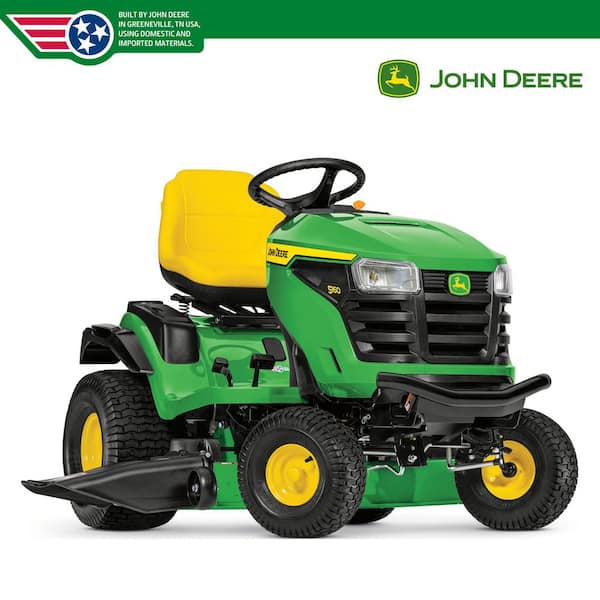 John Deere S160 48 in. 24 HP V-Twin ELS Gas Hydrostatic Riding Lawn Mower