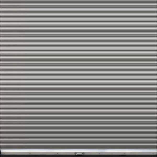 Roll-Up Collection 9 ft. x 9 ft. Non-Insulated Silhouette Gray Garage Door without Windows