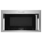 30 in. 1.9 cu. ft. Over the Range Convection Cooking with Sensor Cooking Microwave in PrintShield Stainless