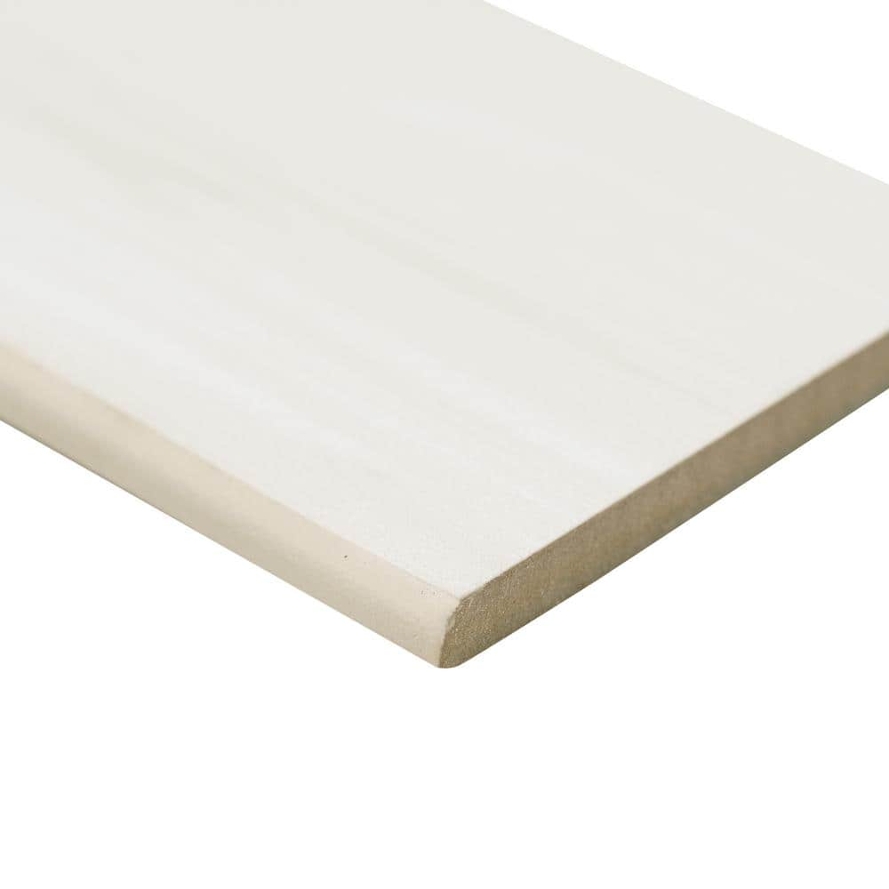 Ader Pamplona Bullnose 4 in. x 24 in. Polished Porcelain Wall Tile (20 lin. ft./Case) price history on PriceWatchPro