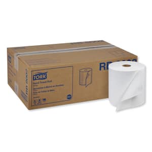 Universal Hardwound Paper Towels, 7.88 in. x 800 ft., White, 6-Rolls/Carton
