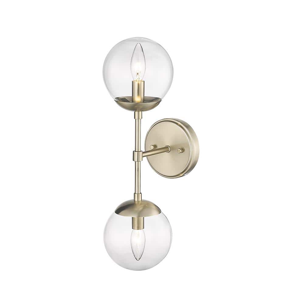 Modern Gold Direct Wired Electric Wall Sconce
