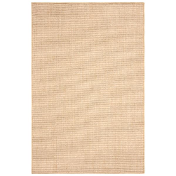 Martha Stewart 3 ft. x 5 ft. Beige/Ivory Solid Color Area Rug