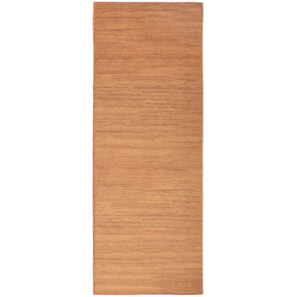 Washable Essentials Copper 2 ft. x 6 ft. All-over design Contemporary Runner Area Rug price history on PriceWatchPro