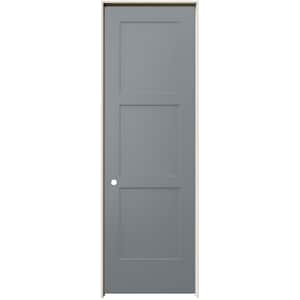 30 in. x 96 in. Birkdale Stone Stain Right-Hand Smooth Hollow Core Molded Composite Single Prehung Interior Door