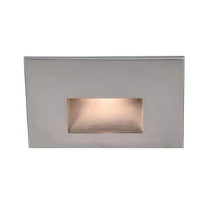 Step and Wall Light Hardwired Integrated LED 120-Volt Stainless Steel 2700K