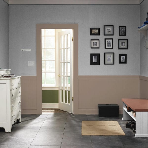 BEHR PREMIUM 1 qt. #AE-3 Earthy Tan Semi-Gloss Enamel Interior