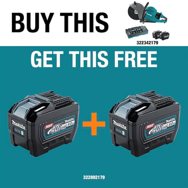80V max (40V max X2) XGT Brushless Cordless 14 in. Power Cutter Kit (8.0Ah)