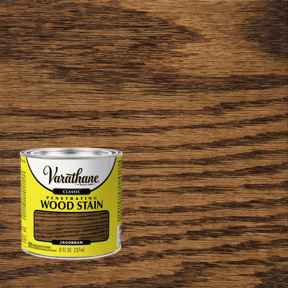 Varathane 8 oz. Jacobean Classic Wood Interior Stain 339746 - The