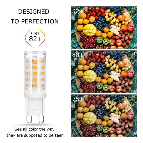 YANSUN 40-Watt Equivalent G9 LED Light Bulb in Cool White (5-Pack) YANSUN 40-Watt Equivalent G9 LED Light Bulb in Cool White (5-Pack)