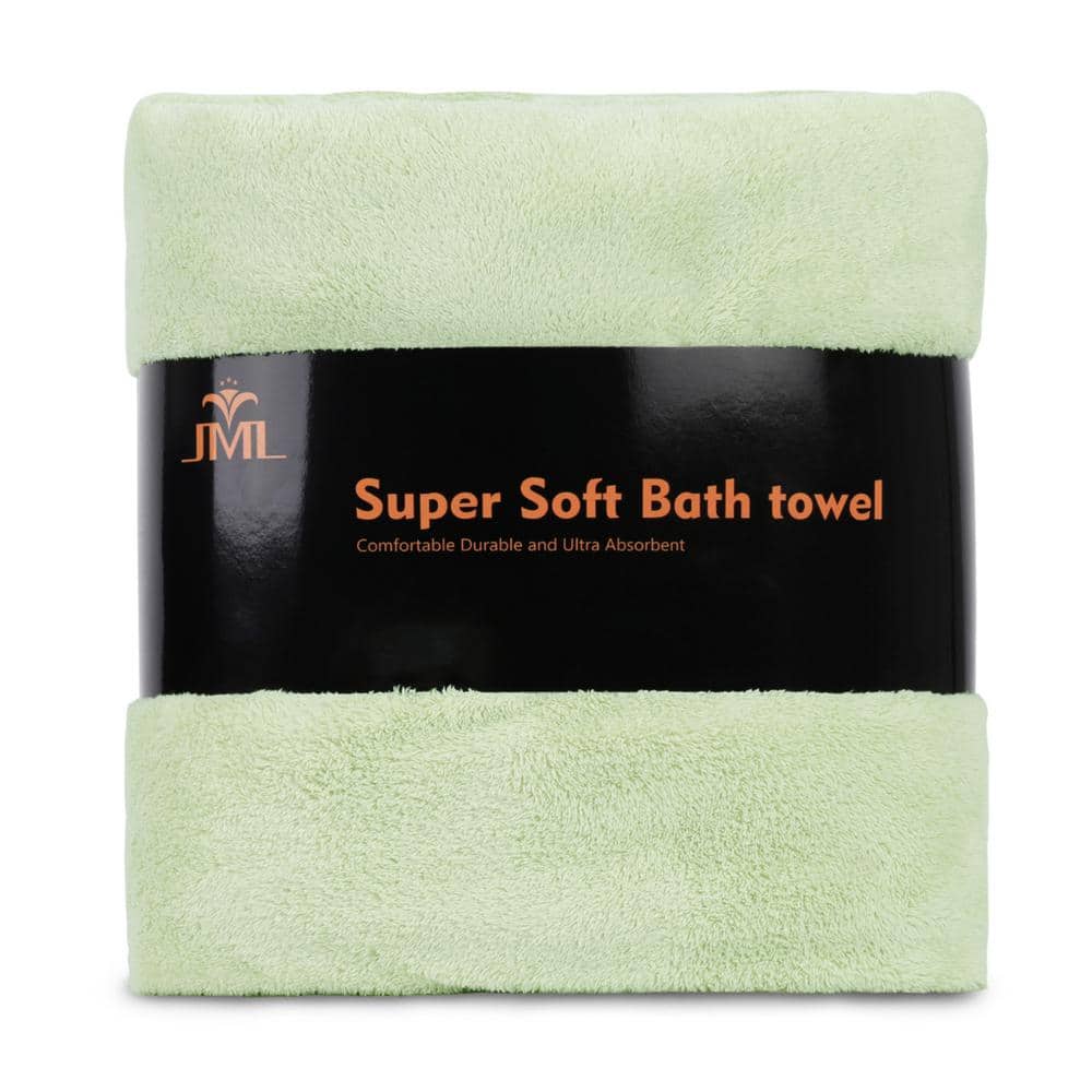 JML Microfiber Bath Towels, Bath Towel 2 Pack(30 x 60), Oversized, Soft,  Super Absorbent and Fast Drying, Multipurpose Use for Sports, Travel