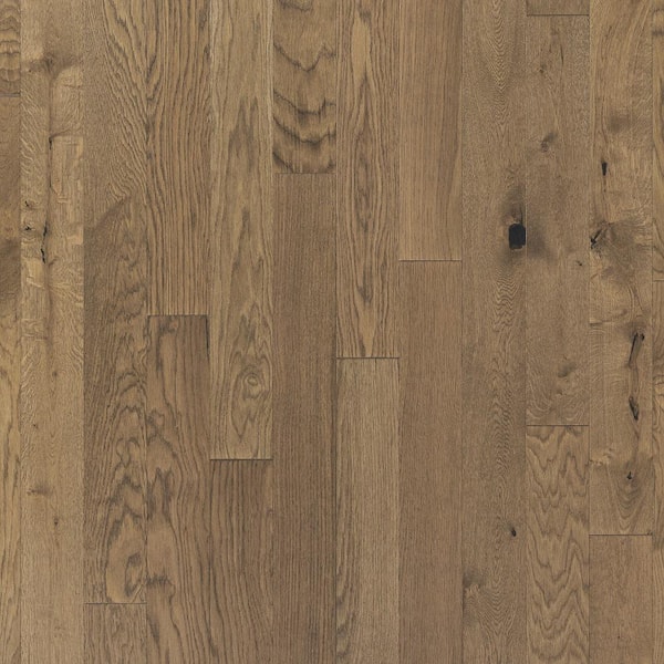Mohawk Take Home Sample-Aged Bourbon 1/2 in. T x 5 in. W x 7 in. L Engineered Hardwood Flooring