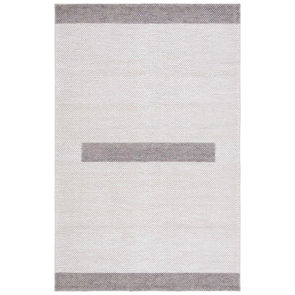 Natura 4 ft. x 6 ft. Ivory/Brown Geometric Border Area Rug price history on PriceWatchPro