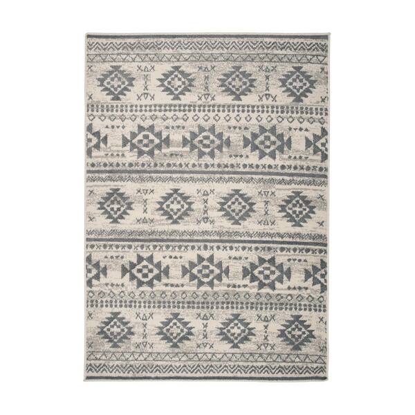 World Rug Gallery Distressed Bohemian, Area Rugs 5×5
