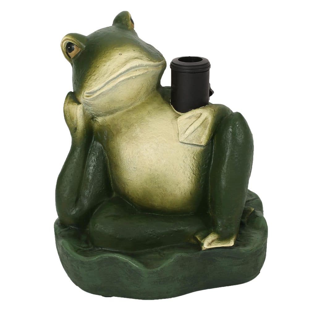 Frog 59.48 lb. Concrete Patio Umbrella Base in Green price history on PriceWatchPro
