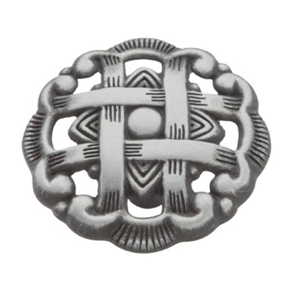 HICKORY HARDWARE Cavalier 1-1/2 in. Antique Pewter Cabinet Knob