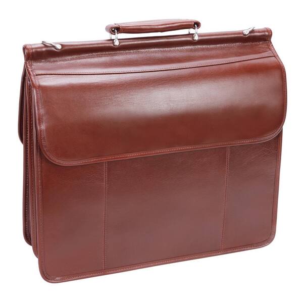 antler leather briefcase