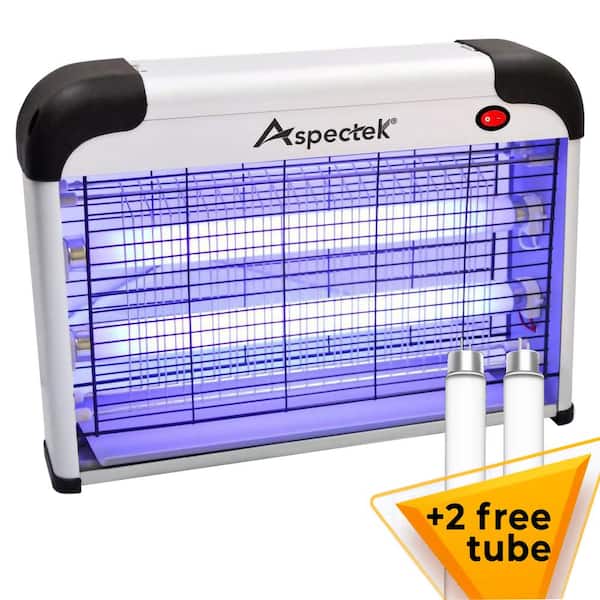 Aspectek 20-Watt Bug Zapper and Electric Indoor Insect Killer Including 2 Free Replacement Bulbs