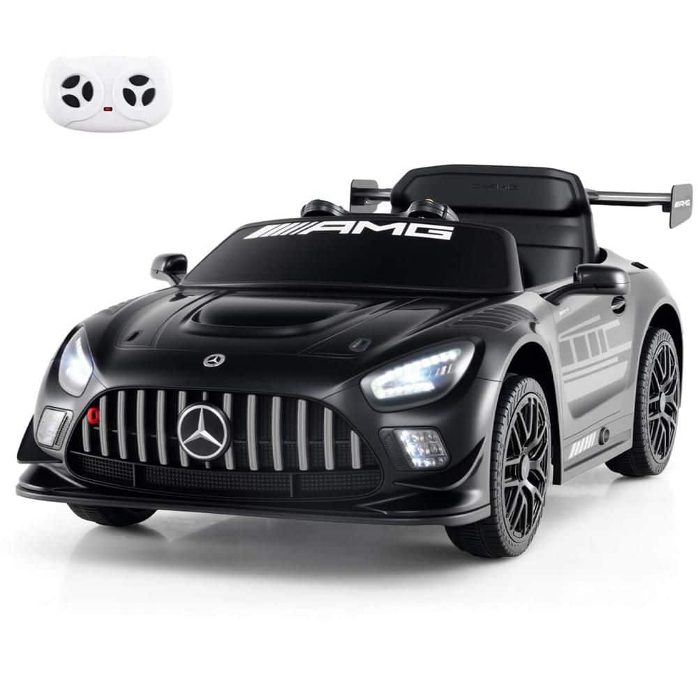 Costway Ride on Car Licensed Mercedes-AMG GT3 Kids Car with Remote