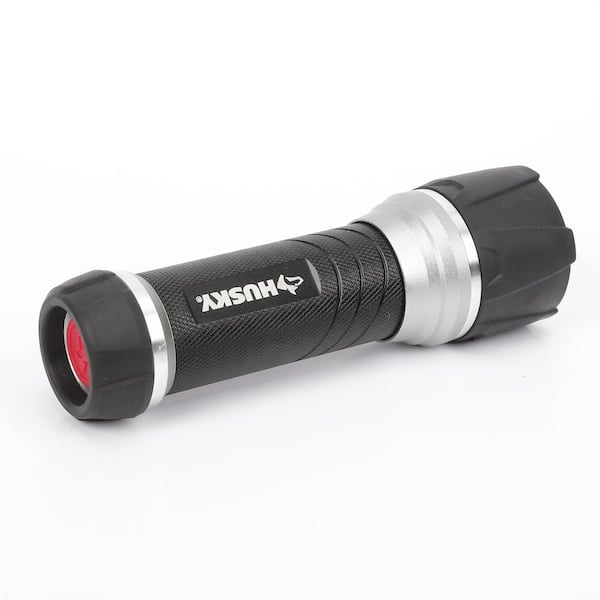 Husky - 200 Lumens LED Virtually Unbreakable Aluminum Flashlight