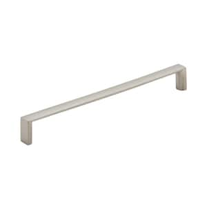 Metro 6-5/16 in. Center-to-Center Modern Satin Nickel Bar Cabinet Pull