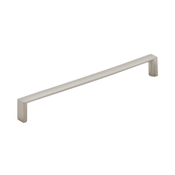 Amerock Metro 6-5/16 in. (160mm) Center-to-Center Modern Satin Nickel Bar Cabinet Pull