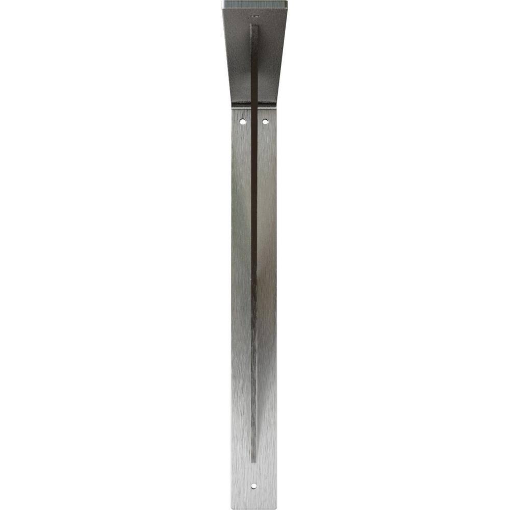 Stainless Steel 18" Industrial Shelf Bracket