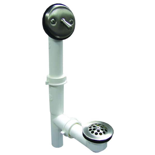 Everbilt 1-1/2 in. Plastic Bath Drain Kit 973-0010SN04 - The Home Depot