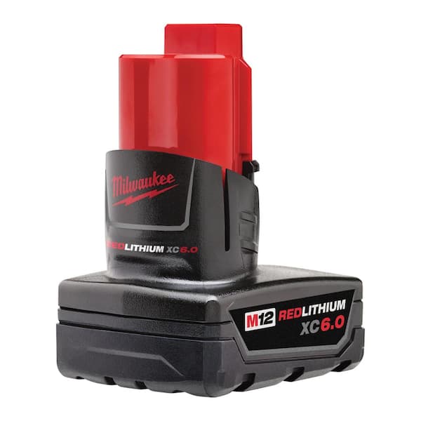 milwaukee 12 volt 6.0 battery