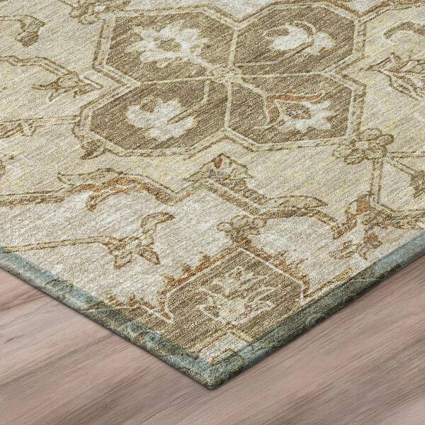 Chantille Machine Washable Indoor/Outdoor Abstract ACN3027 Beige 10 ft. x 14 ft. Area Rug