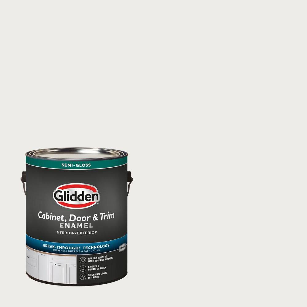1 gal. PPG1025-1 Commercial White Semi-Gloss Door, Trim and Cabinet Paint price history on PriceWatchPro