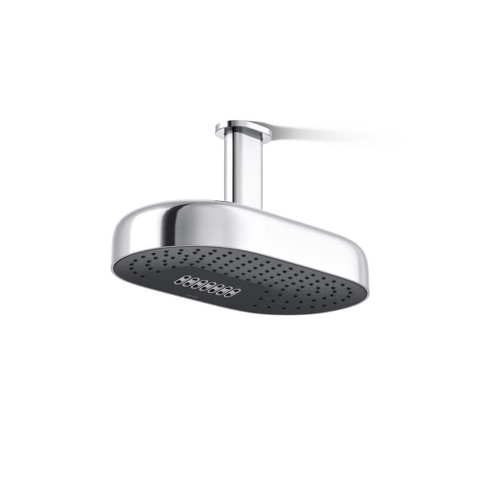 Statement 2-Spray Patterns with 1.75 GPM 12 in. Wall Mount Fixed Shower Head in Polished Chrome price history on PriceWatchPro