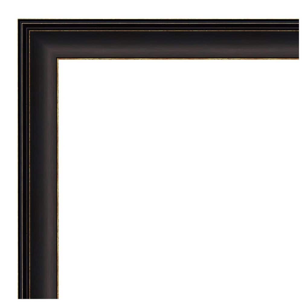 Bronze Espresso Brown Rectangular Bathroom Vanity Mirror