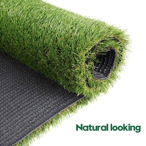 Premium Deluxe 7 ft. x 13 ft. Green Artificial Grass