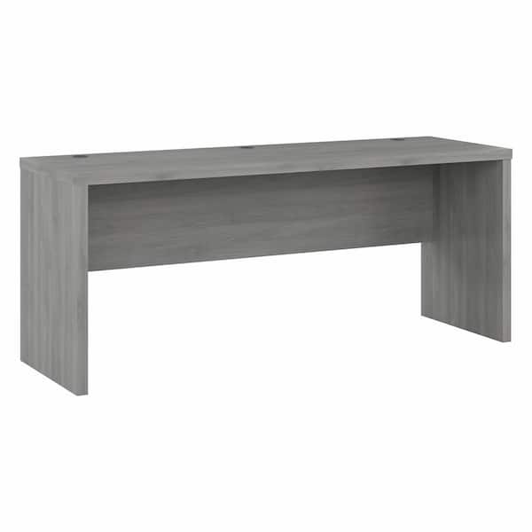 Bush Furniture Echo 71.97 in. Rectangular Modern Gray Desk