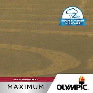 Maximum 5 gal. ST-2025 Storm Gray Semi-Transparent Exterior Stain and Sealer in One Low VOC