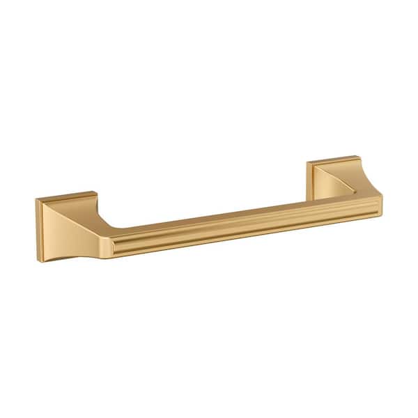 Mulholland 9 in. Wall Mounted Towel Bar in Champagne Bronze