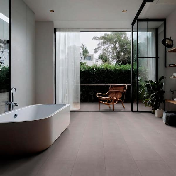 Cementino Gray 12 in. x 24 in. Matte Porcelain Floor and Wall Tile (672 sq. ft./Pallet)